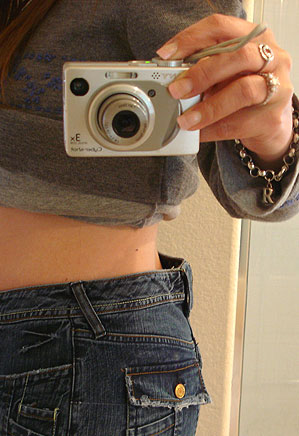jeans gap at back