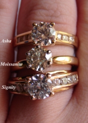 moissanite vs signity
