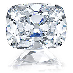 Fake Diamonds - Asha elongated cushion cut